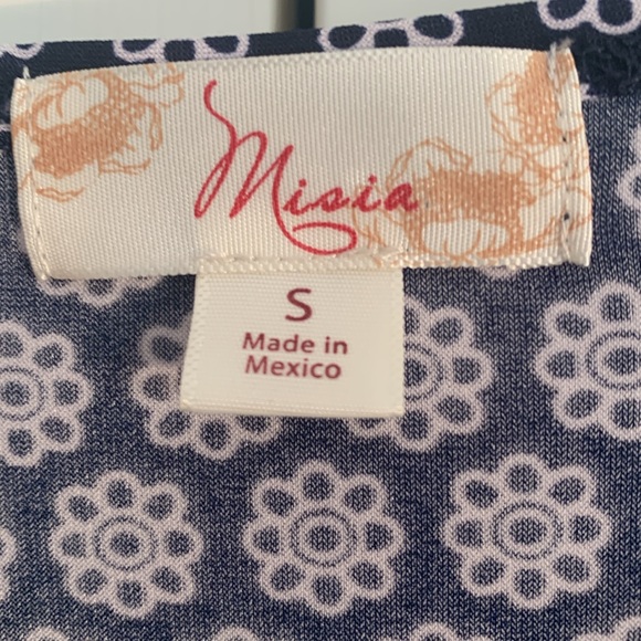 Misia Blue & White Tunic EUC - Picture 3 of 7